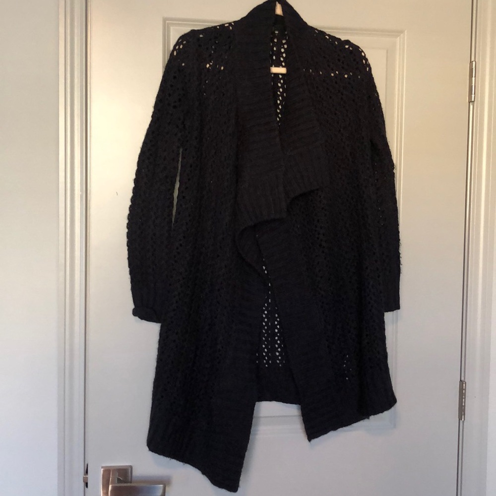 Navy cardigan